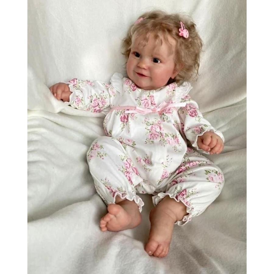 リボーンドール Reborn Baby Dolls 24 inch Full Vinyl Real Body Doll