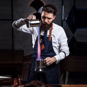 酒吧聚采 進口優質不銹鋼杯 雞尾酒杯 火焰杯 拉火杯 啤酒杯 酒杯