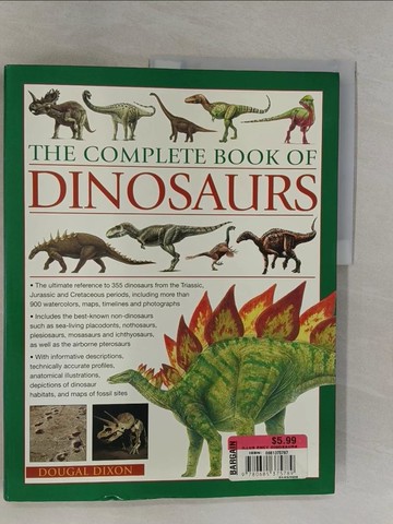【書寶二手書T1／少年童書_UHG】The Complete Book of Dinosaurs_Dougal Dixon