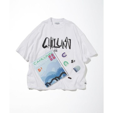 【日貨代購CITY】2024SS CAHLUMN LOGO + ZINE5.1 雙面 短T 附雜誌 現貨