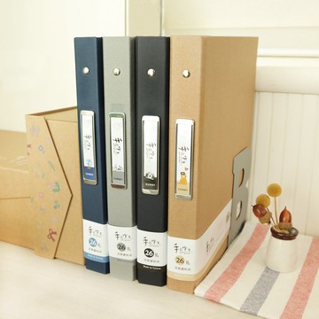 手作之 / 26孔活頁資料夾 (4色) SBN-311 資料夾 26孔