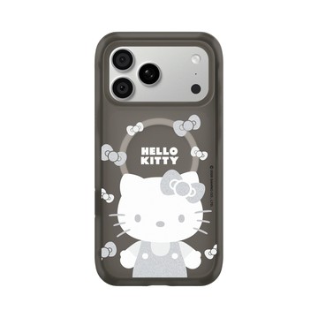 iPhone 18 Pro Max AirX 本質黑 - 三麗鷗-Hello Kitty - 簡約系列-灰白造型