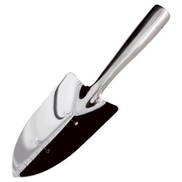 園藝大王 不銹鋼一體成型帶刻度寬鏟/花鏟/鏟子 T0027  1支