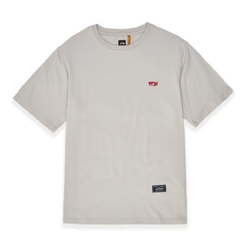 5th STREET｜山形｜男裝｜山脈反光印花短袖T恤｜灰卡其