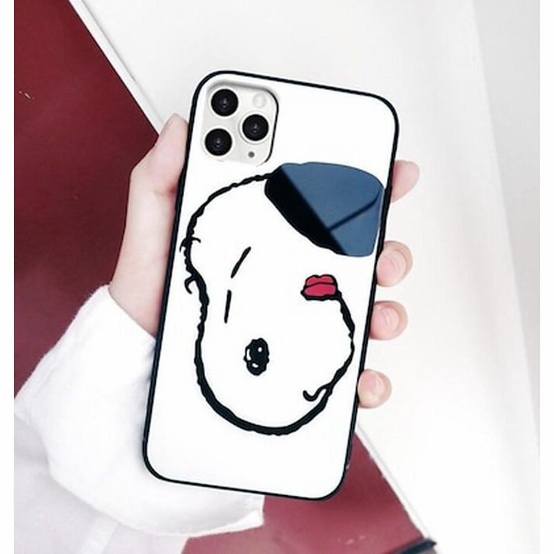 Iphoneケース Snoopy スマホケース 大人気 キャラクター シンプル デザイン 二種類 通販 Lineポイント最大1 0 Get Lineショッピング