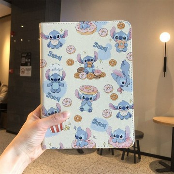 爆米花史迪仔 蘋果iPad10保護套air7平板Pro12.9寸11代A16旋轉MINI7史迪仔8 9殼