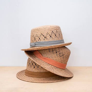 藺草編織 | 小朋友平頂帽