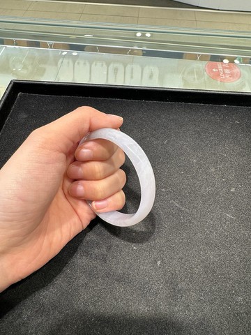 翠藝寶 冰紫玉鐲 天然緬甸A貨【美麗華專櫃】