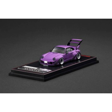 ignition model 1/64 保時捷 Porsche RWB 993 Matte Purple 消光紫 模型車