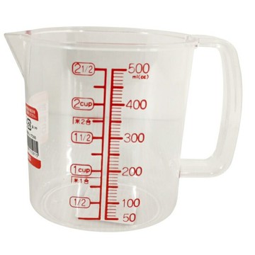 日本Nakaya 透明500CC量杯