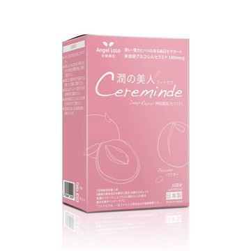 任選6件↘優惠價【Angel Lala 天使娜拉】日本製造－潤之美人 神經醯胺 (水蜜桃風味/15包)x1盒-EXP:2026.10.18
