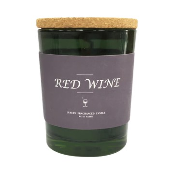 PATTO RABBIT 百特兔 玻璃香氛蠟燭  紅酒  175g  1個