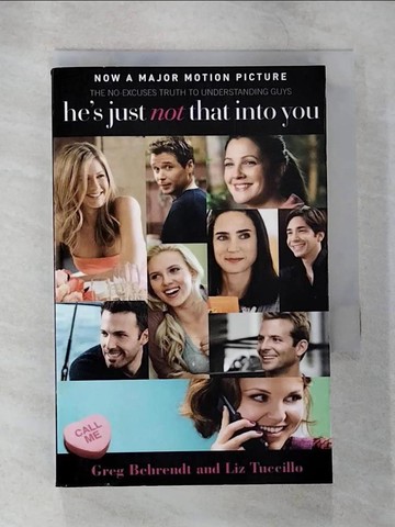 【書寶二手書T8／原文小說_TPZ】He's Just Not That Into You _Behrendt & Tuccillo
