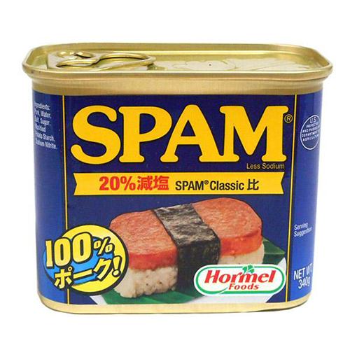 (Hormel ホーメル　スパム 20％レスソルト 缶詰（340g）×24個