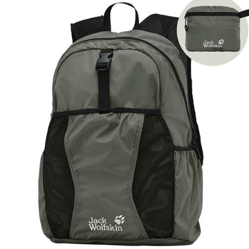 【Jack Wolfskin 飛狼】可收納輕便攻頂包 健行背包 17L『橄綠』(216001)