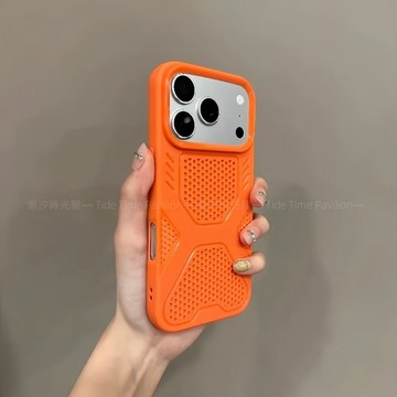 蜂窩散熱殼 輕薄透氣 防摔殼 適用 蘋果 iPhone 18 17 16 15 14 13 12 Pro max 保護殼