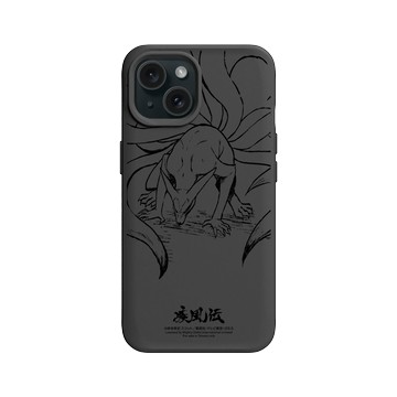 iPhone 15 SolidX 黑 - 火影忍者 Naruto - 素描系列-Kurama
