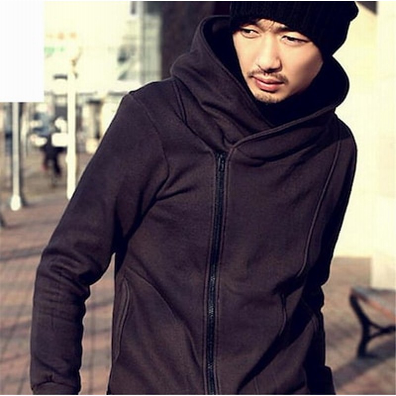 メンズ パーカー ジップアップ ハイネック スウェット トップス 通販 Lineポイント最大1 0 Get Lineショッピング