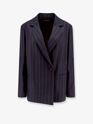 Viscose blend blazer with striped motif - ACTUALEE - gender_Woman