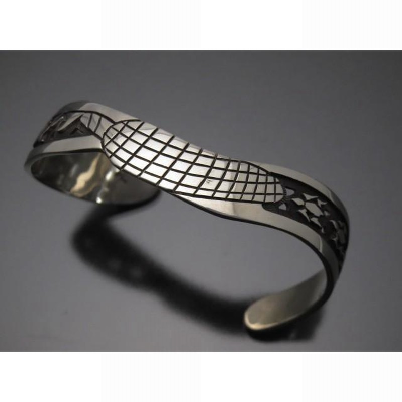 インディアンジュエリー　ホピ　Hopi バングル Hopi◇インディアンジュエリー/ホピ族/バングル/SILVER/SLV