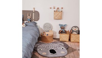 OYOY MINI 造型手工羊毛地毯 無尾熊