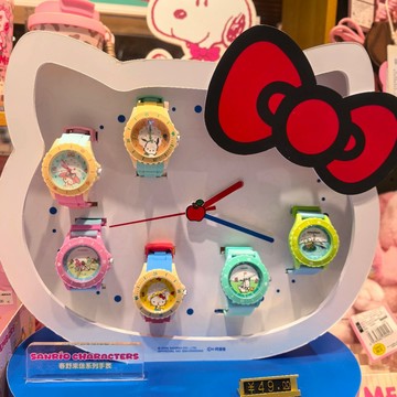 💕台現免運💕正版三麗鷗春野來信系列手錶盲盒 HelloKitty 美樂蒂帕恰狗聯名腕錶 兒童學生手錶生日禮物
