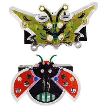 鐵馬生活創意造型閃爍LED前後警示燈組