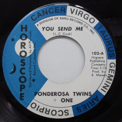 PONDEROSA TWINS ONE-Hey Girl   You Send Me (Orig)