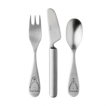 Stelton│Pingo兒童刀叉匙三件組