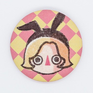 兔女郎 格紋 徽章