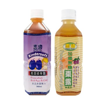 排便順暢 惠幼 黑棗精華露/加纖無糖棗露360ml x24罐 (2種口味可選 黑棗汁)