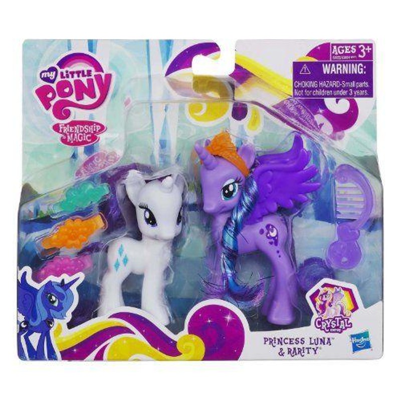 My Little Pony (マイリトルポニー) Princess Luna and Rarity Figures