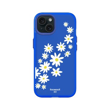 iPhone 15 Clear 激光藍 - Knock Knock A2Z - 雛菊溜滑梯