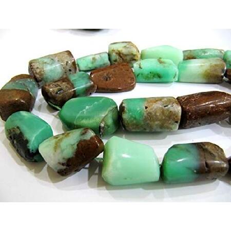 Natural Chrysoprase Nugget Shape Tumbled Plain Smooth 15mm to 25mm Big Size Beads Sold Loose Beads Mix Sizes Wholesale Prices