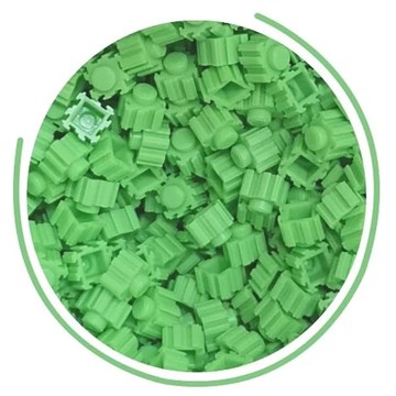 꾹꾹블럭 - 韓國咕咕拼豆補充包(400顆)-#06草綠