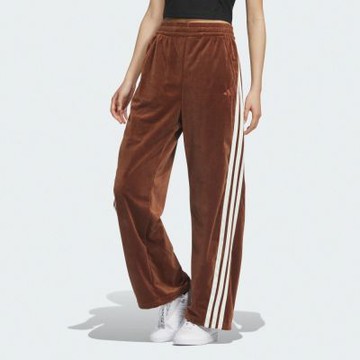 【adidas 愛迪達】 DANCE 絲絨長褲   女 KC0180