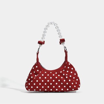 工廠原創2025小眾設計蝴蝶腋下包女夏新款銀色時尚百搭單肩斜挎包