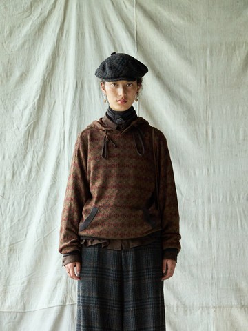 復古文青 / 針織套頭毛衣 / 美麗諾羊毛