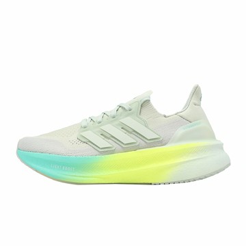 adidas 慢跑鞋 Ultraboost 5 男鞋 綠 灰 運動鞋 襪套 緩震 愛迪達 JH9068