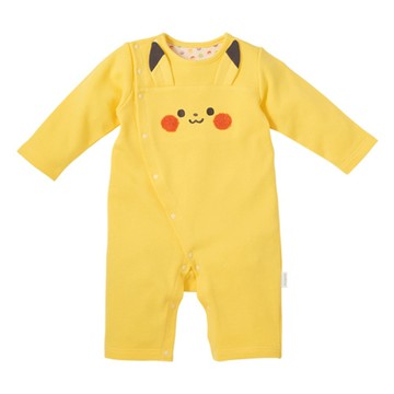 monpoké寶可夢 皮卡丘造型新生兒連身衣