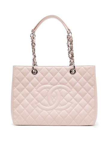 CHANEL Pre-Owned - 2015 Shopping Shopping tote - women - Caviar Leather - One Size - Pink