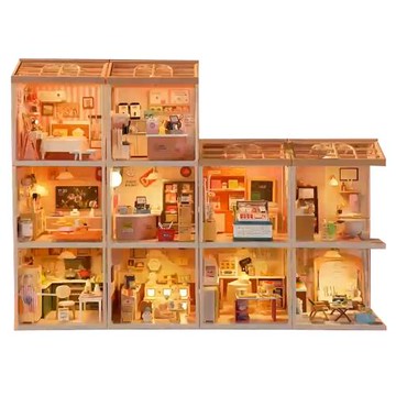 【Mini House 我的療癒夢想屋】微縮模型玩具夢想小屋-10款任選(模型屋、迷你屋、DIY)