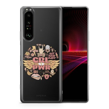 INGENI 【INGENI徹底防禦】Sony Xperia 1 III 手機殼 保護殼 TPU全軟式 設計師彩繪手機殼-GRL PWR