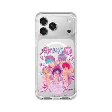 iPhone 17 Pro Max ClearX (MagSafe 兼容) 晶透白 - Kpop 獵魔女團 - Soda Pop