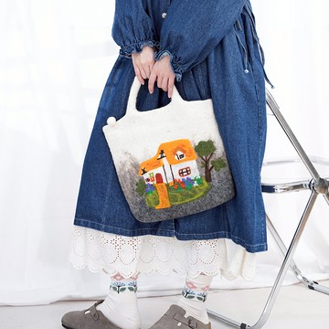 手作毛氈手提包200529