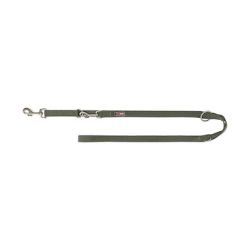 Trixie 寵物用品 Premium 多功能牽繩-橄欖綠 XS–S: 2,00 m/15 mm (TX200433)