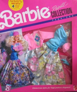 Barbie バービープライベートコレクションファッション（1989 Mattel