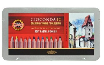 捷克製KOH-I-NOOR 12C 專家級粉彩色鉛筆 *K8827【APP滿額下單10%點數(單一帳號最高5000點)】1/31止