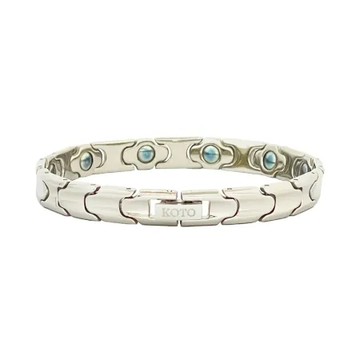 KOTO 原廠外銷歐洲品牌KENTA Dr.Tenshi 鍺磁石能量純鈦手鍊 年輕款 T-1603