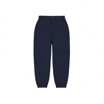 GIORDANO  童裝縮口休閒長褲 - 66 標誌海軍藍